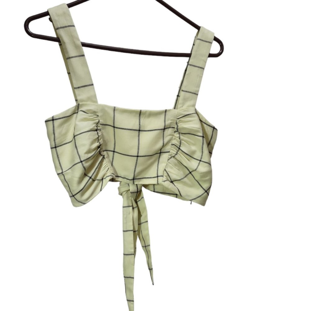 THE EAST OREDR LARA CROP TOP XS